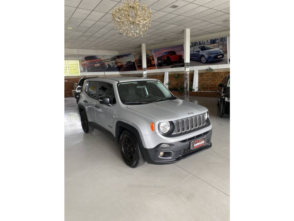 JEEP - RENEGADE - 2015/2016 - Prata - R$ 69.900,00