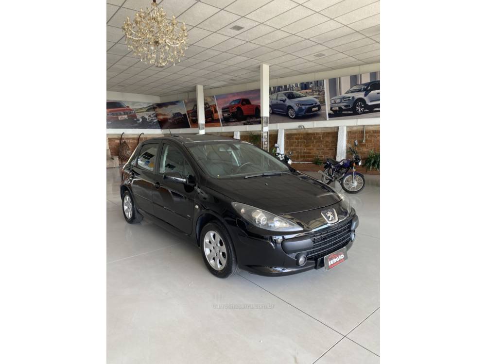 PEUGEOT - 307 - 2011/2012 - Preta - R$ 33.900,00