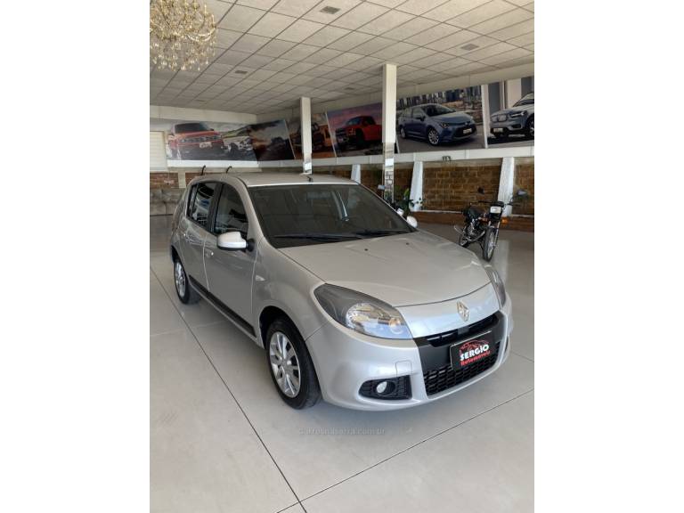 RENAULT - SANDERO - 2008/2008 - Prata - R$ 29.900,00
